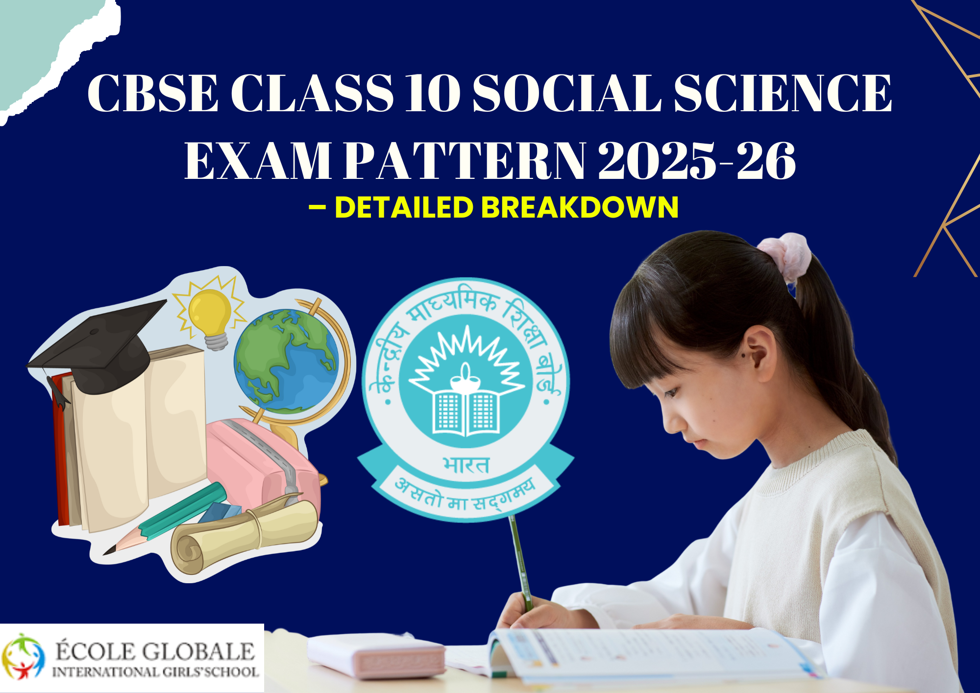 You are currently viewing CBSE Class 10 Social Science Exam Pattern 2025-26 – Detailed Breakdown