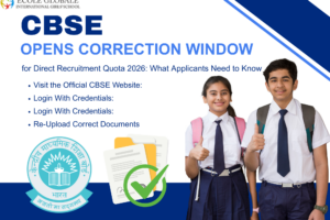 CBSE Opens Correction Window for Direct Recruitment Quota 2026: What Applicants Need to Know