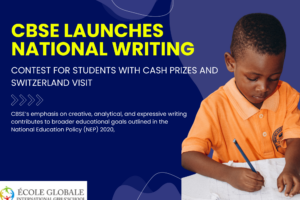 CBSE Launches National Writing Contest for Students with Cash Prizes and Switzerland Visit