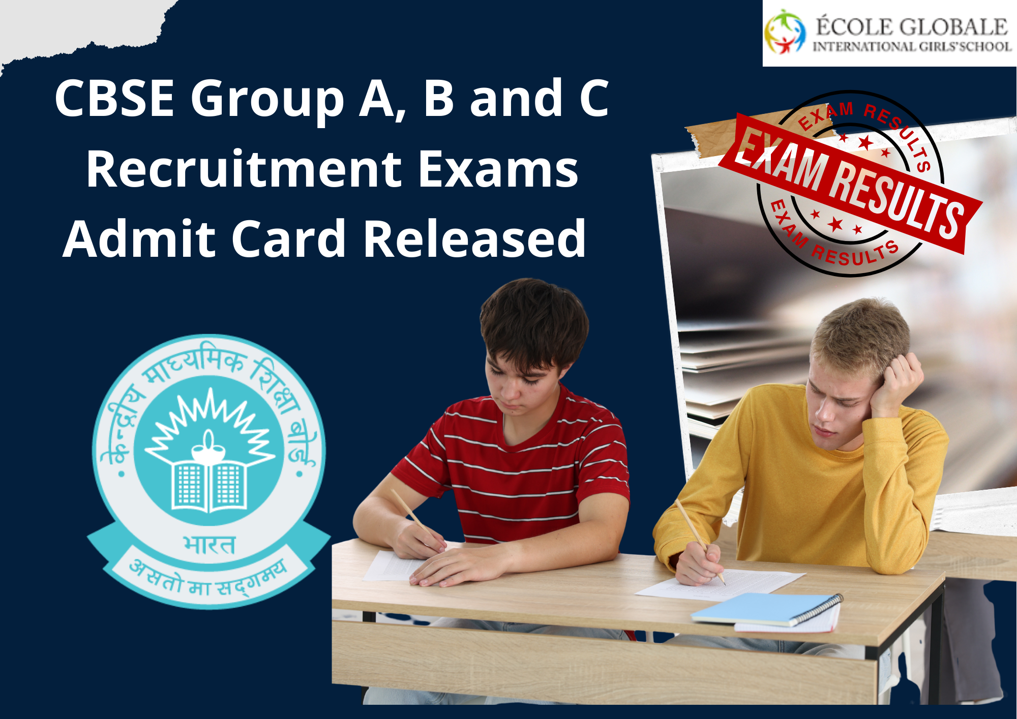 You are currently viewing CBSE Group A, B and C Recruitment Exams Admit Card Released