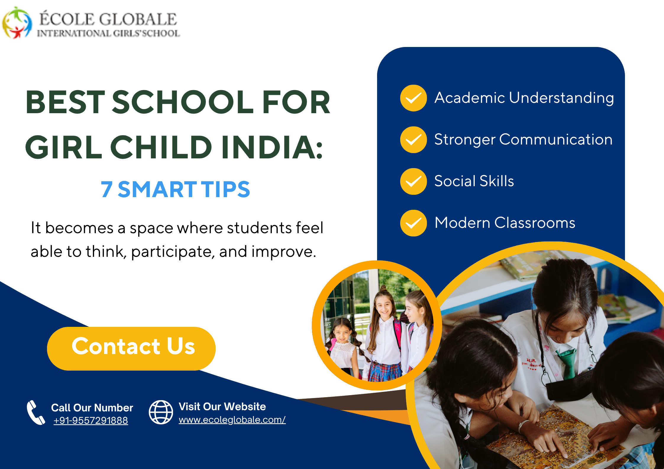 You are currently viewing Best School for Girl Child India: 7 Smart Tips