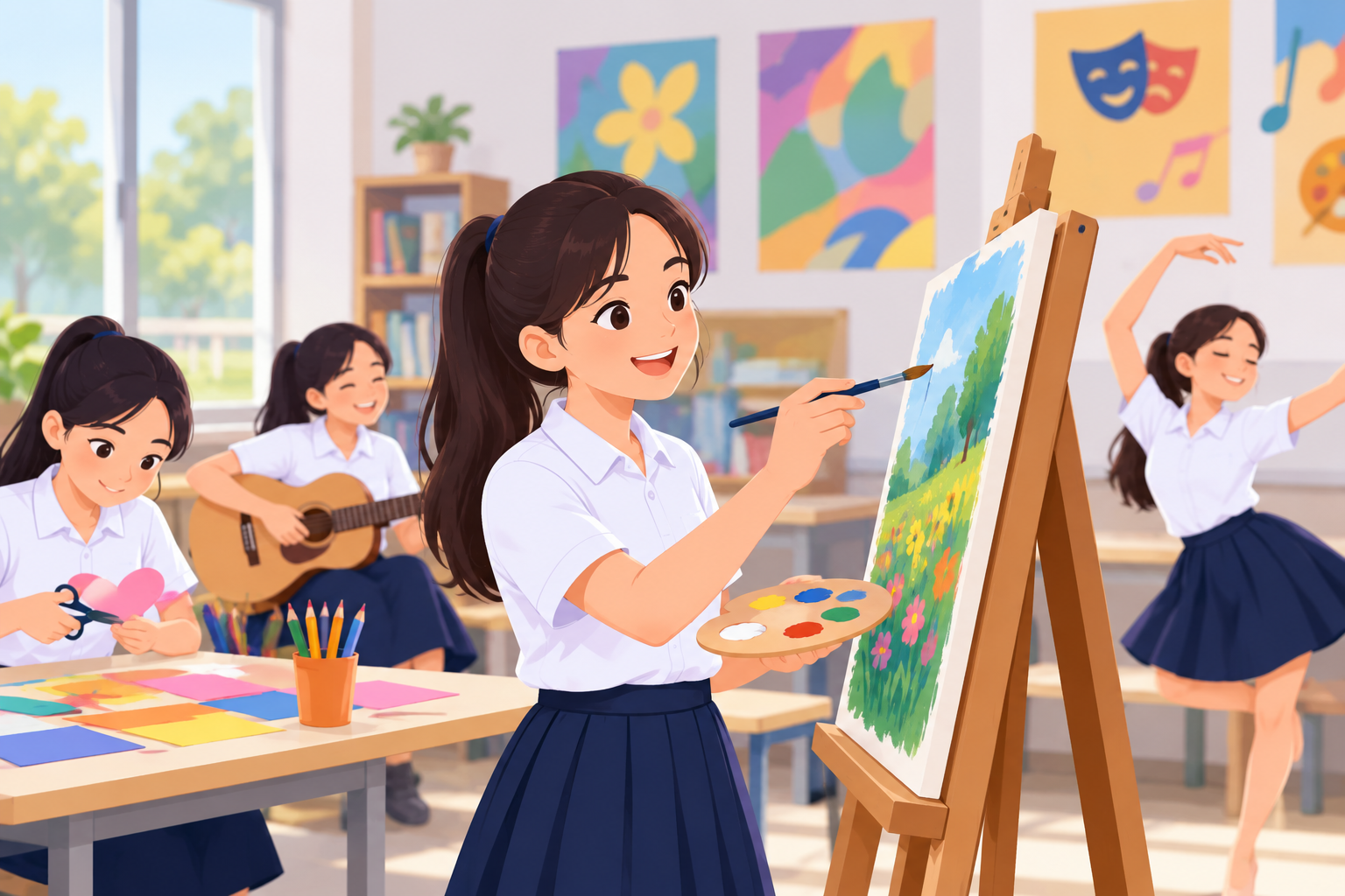 How creative arts build student confidence
