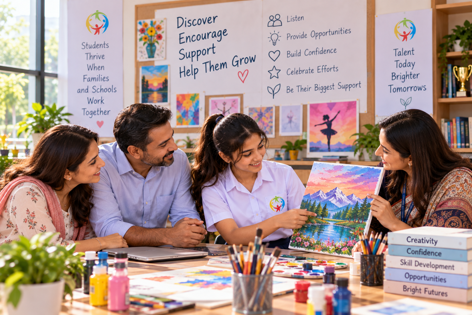 How parents can support student talent development