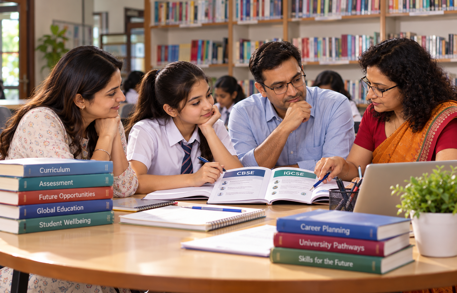 How parents can support students choosing CBSE or IGCSE