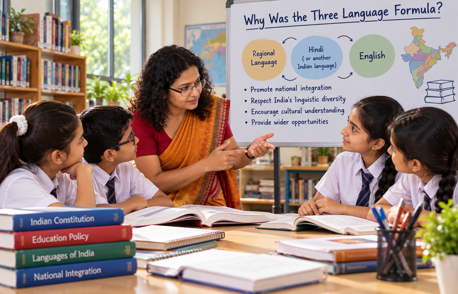 What is the CBSE Three Language Policy