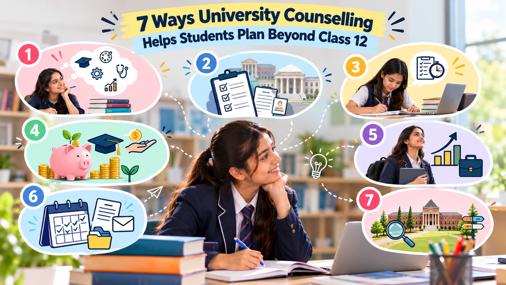 7 ways university counselling helps students plan beyond Class 12