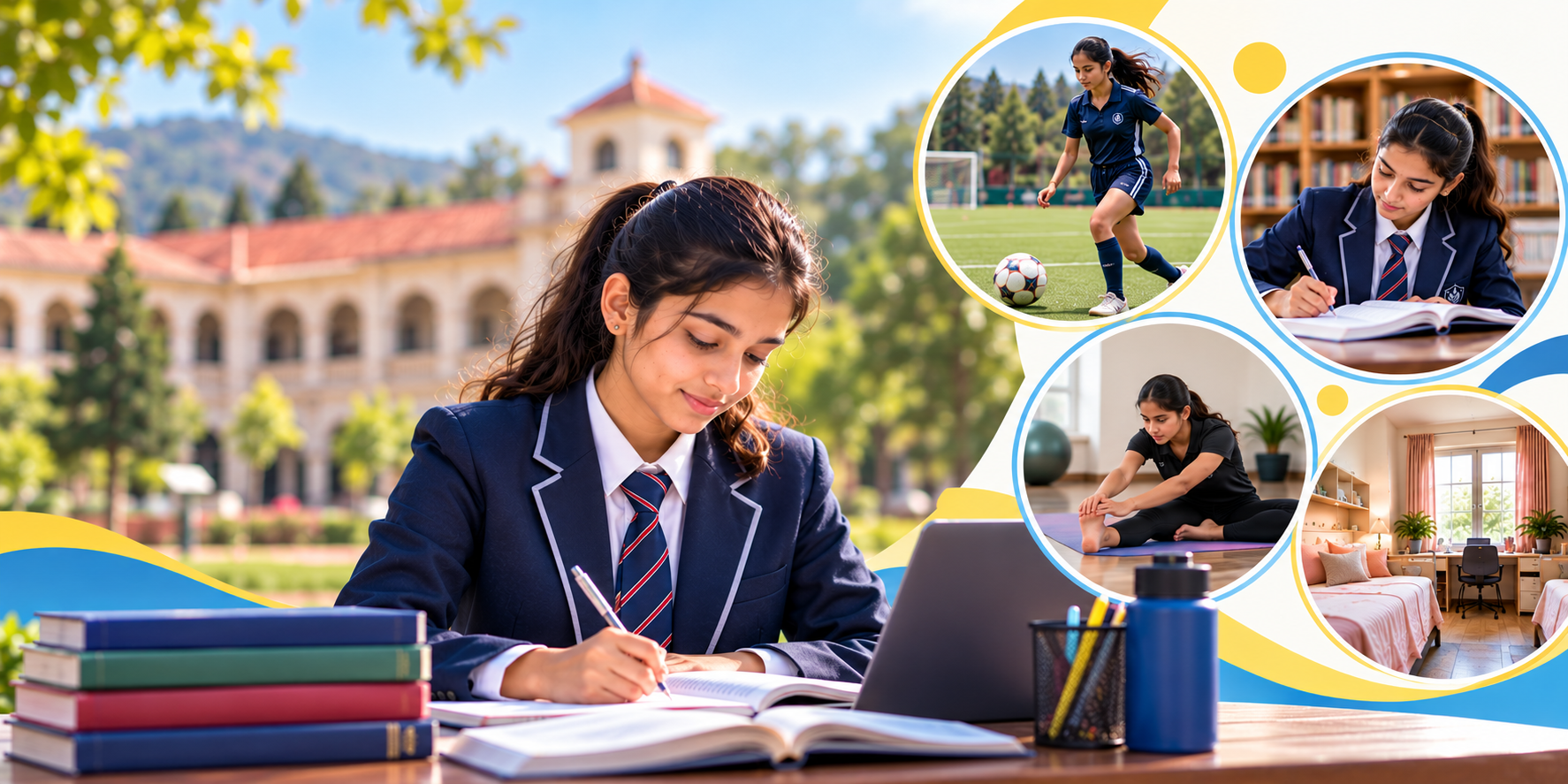 How to balance sports and academics in a residential school for female athletes