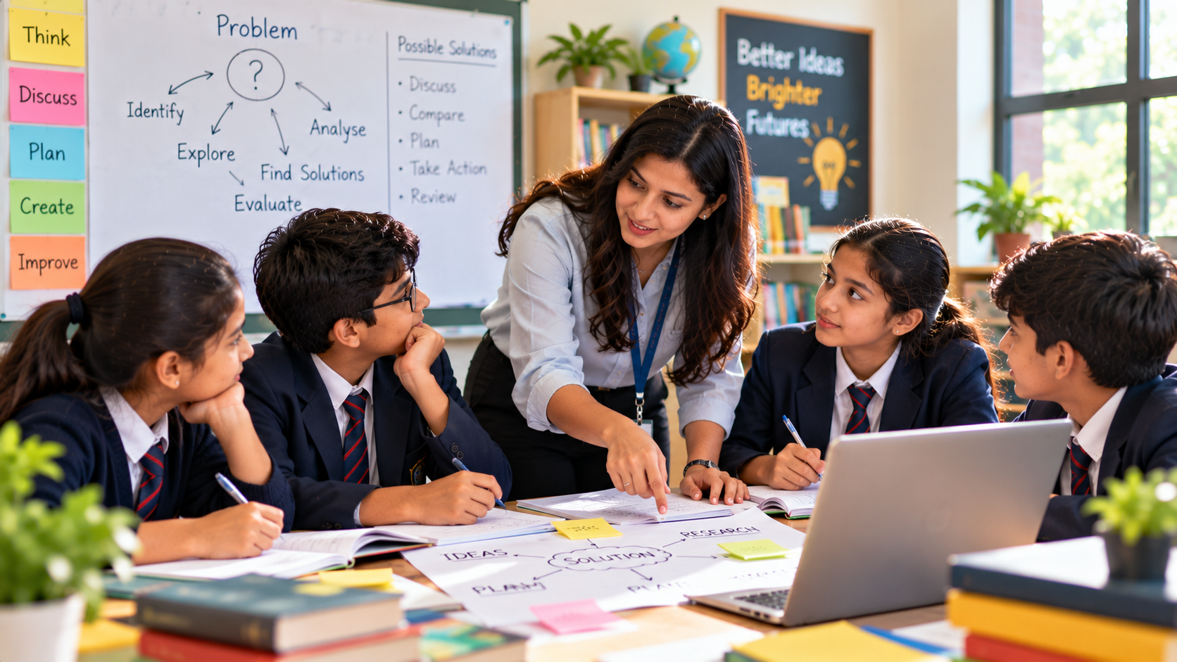 Role of teachers in developing problem-solving skills in schools