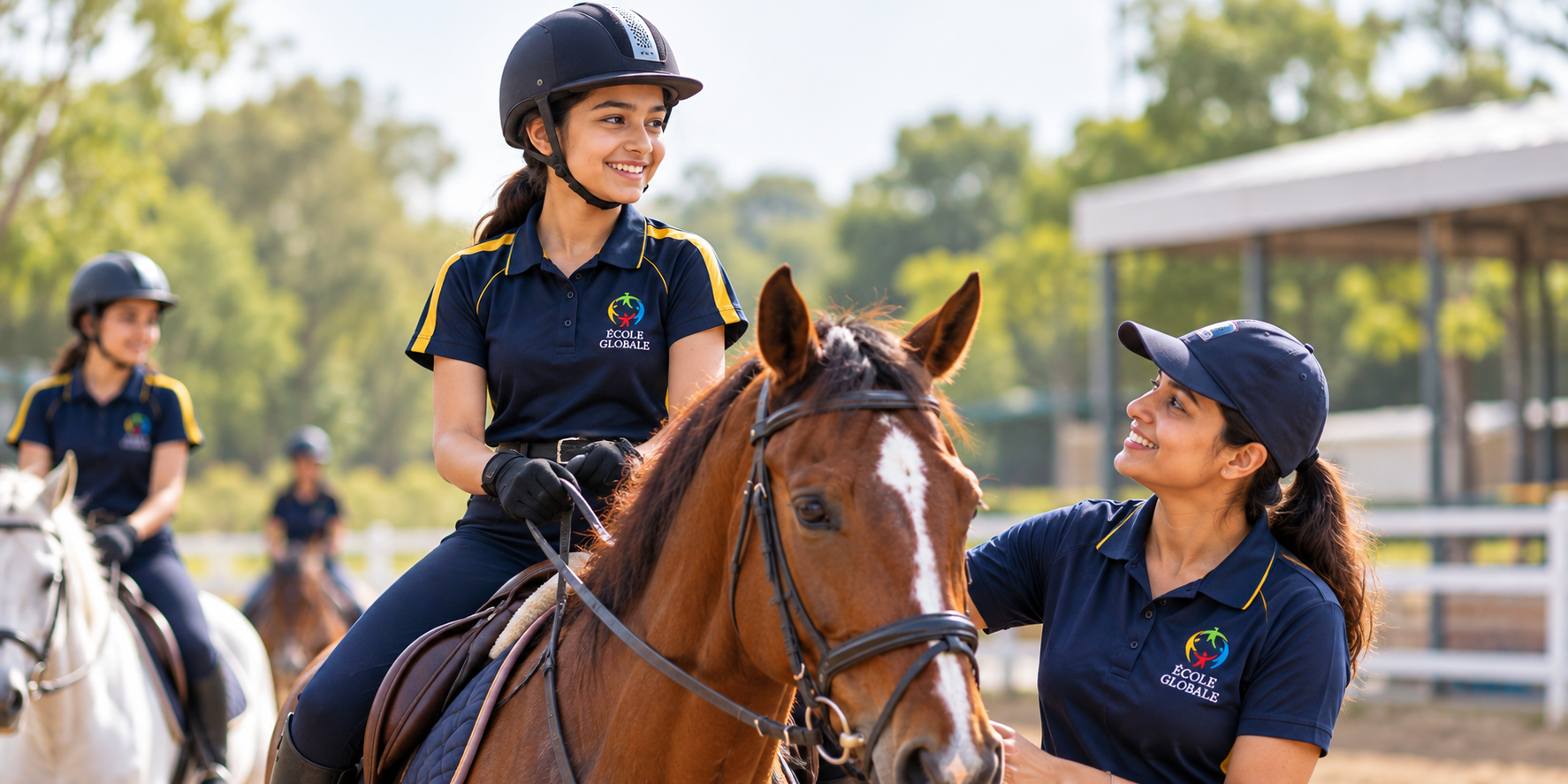 Equestrian sports for girls build confidence through horse riding