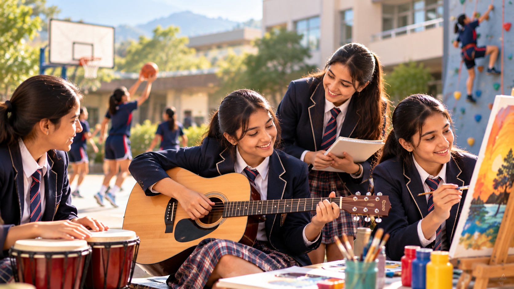 Extracurricular activities and personality development in residential schools
