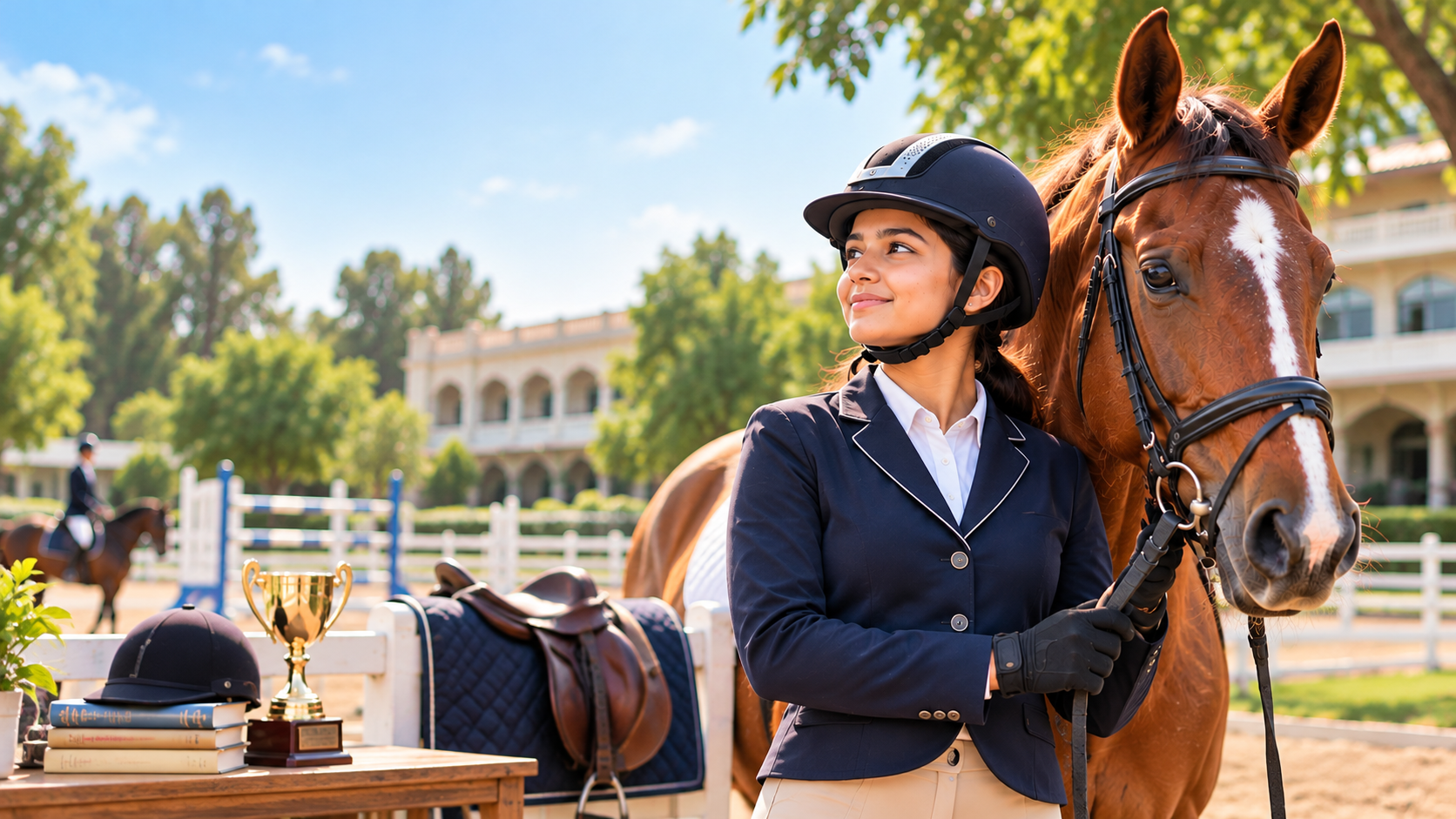 Equestrian sports for girls in school education and personality development