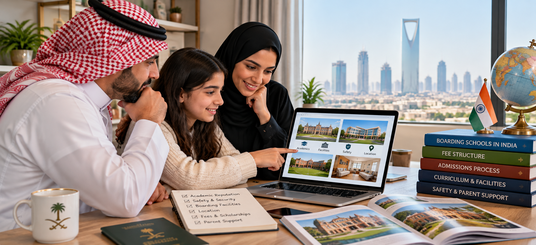 How to shortlist a boarding school in India from Saudi Arabia