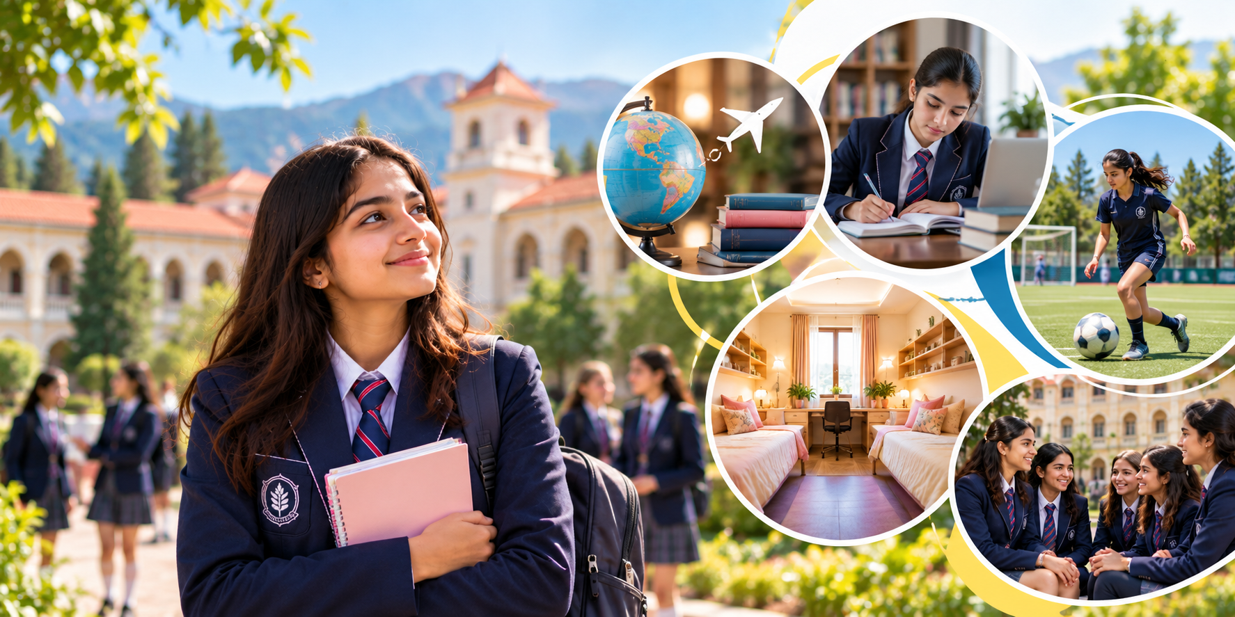 Why consider international boarding schools in India for girls seeking quality education and residential support