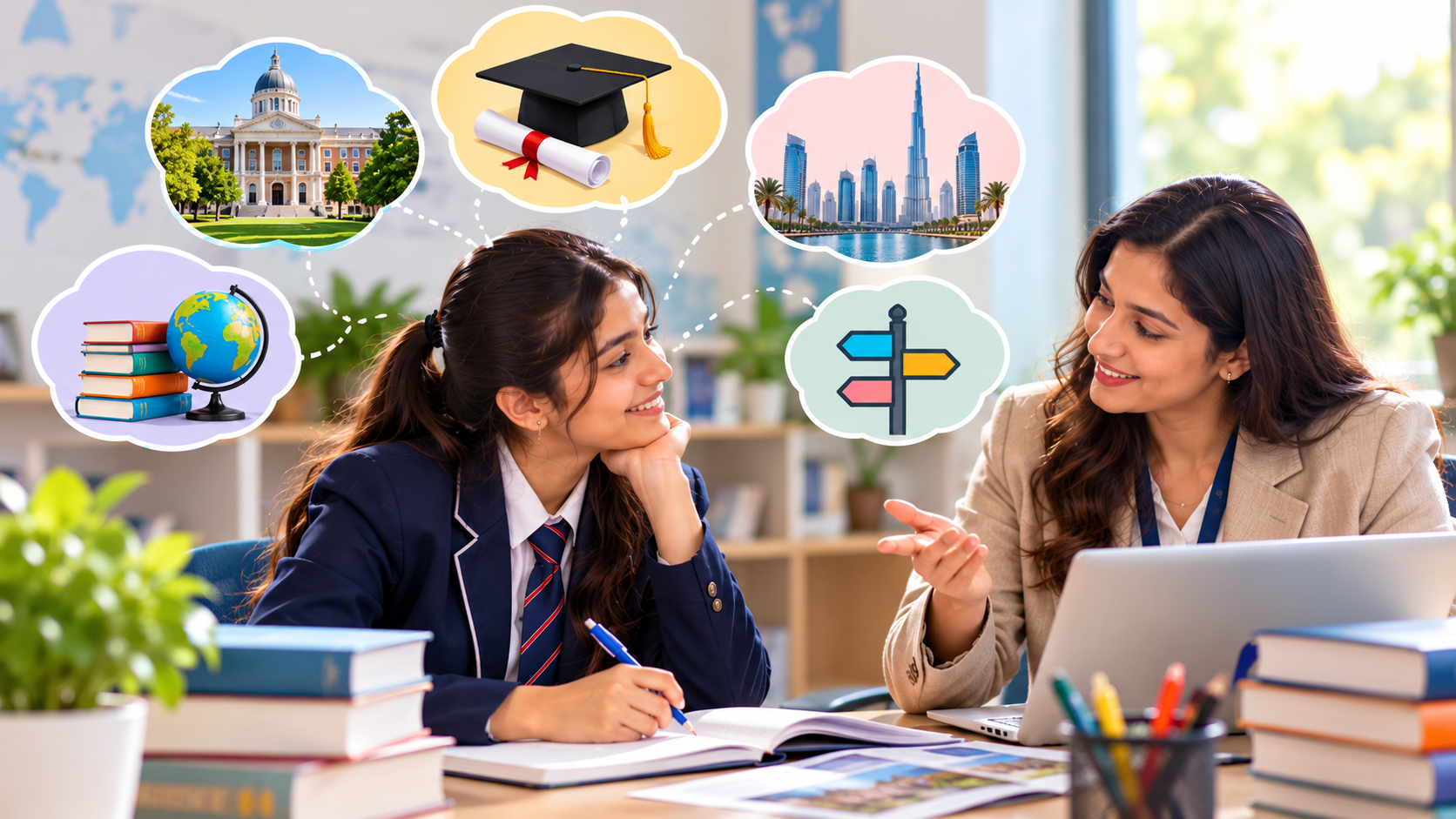 What is university counselling for students planning higher education after Class 12