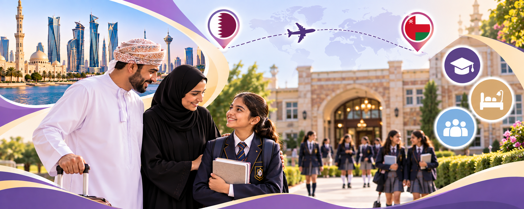 Boarding schools for Gulf expat children in North India