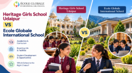 Heritage Girls School Udaipur vs Ecole Globale International School