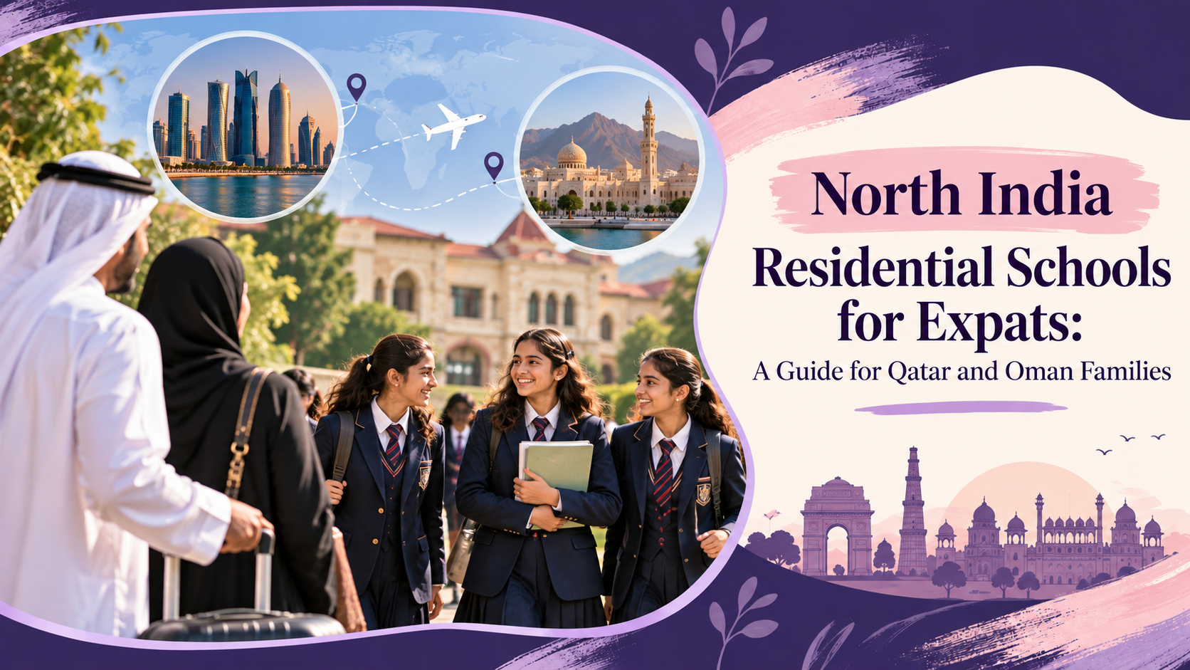 You are currently viewing North India Residential Schools for Expats: A Guide for Qatar and Oman Families