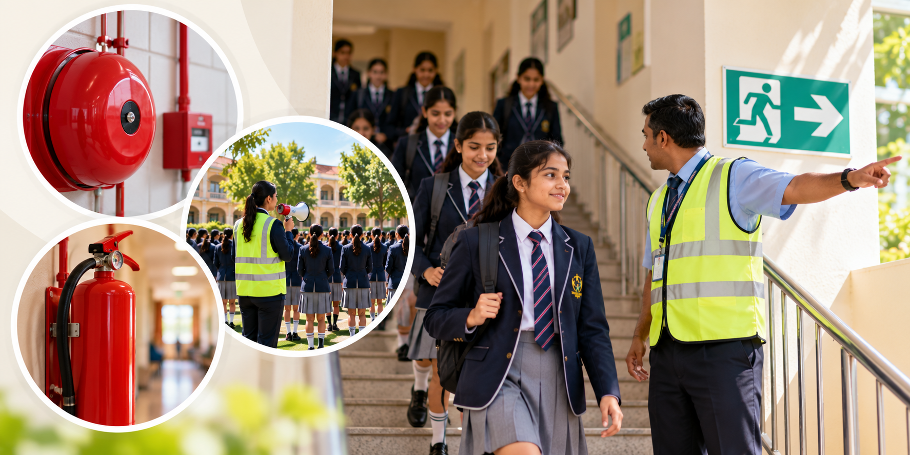 Fire safety and emergency evacuation procedures in Indian boarding schools