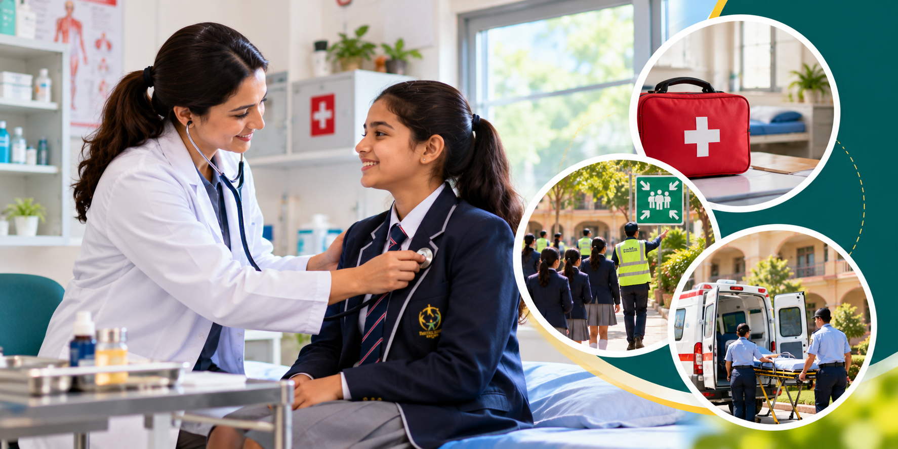 Healthcare and emergency preparedness in Indian boarding schools