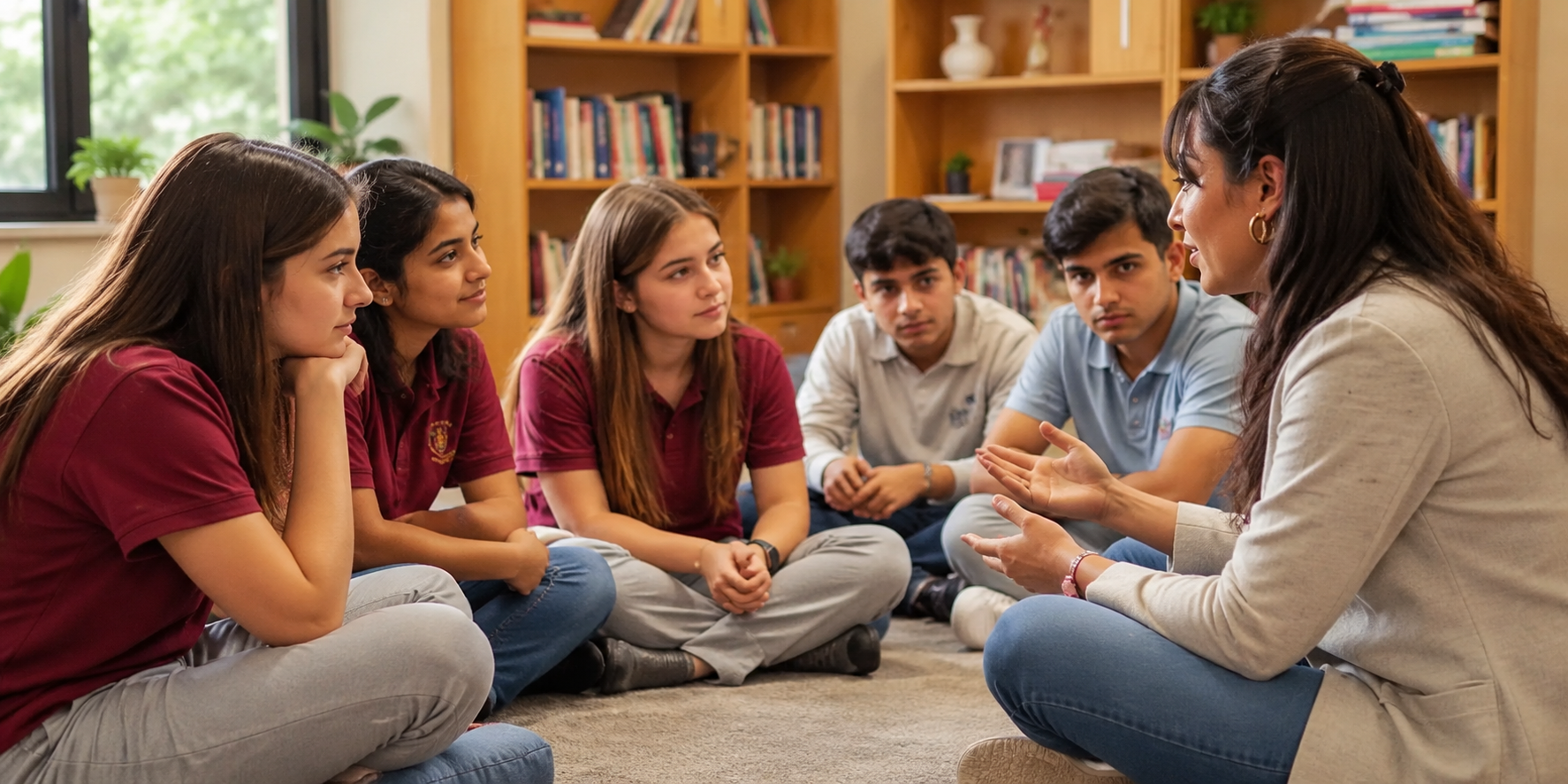 Mental health counselling in girls' boarding schools providing emotional guidance and student wellbeing support