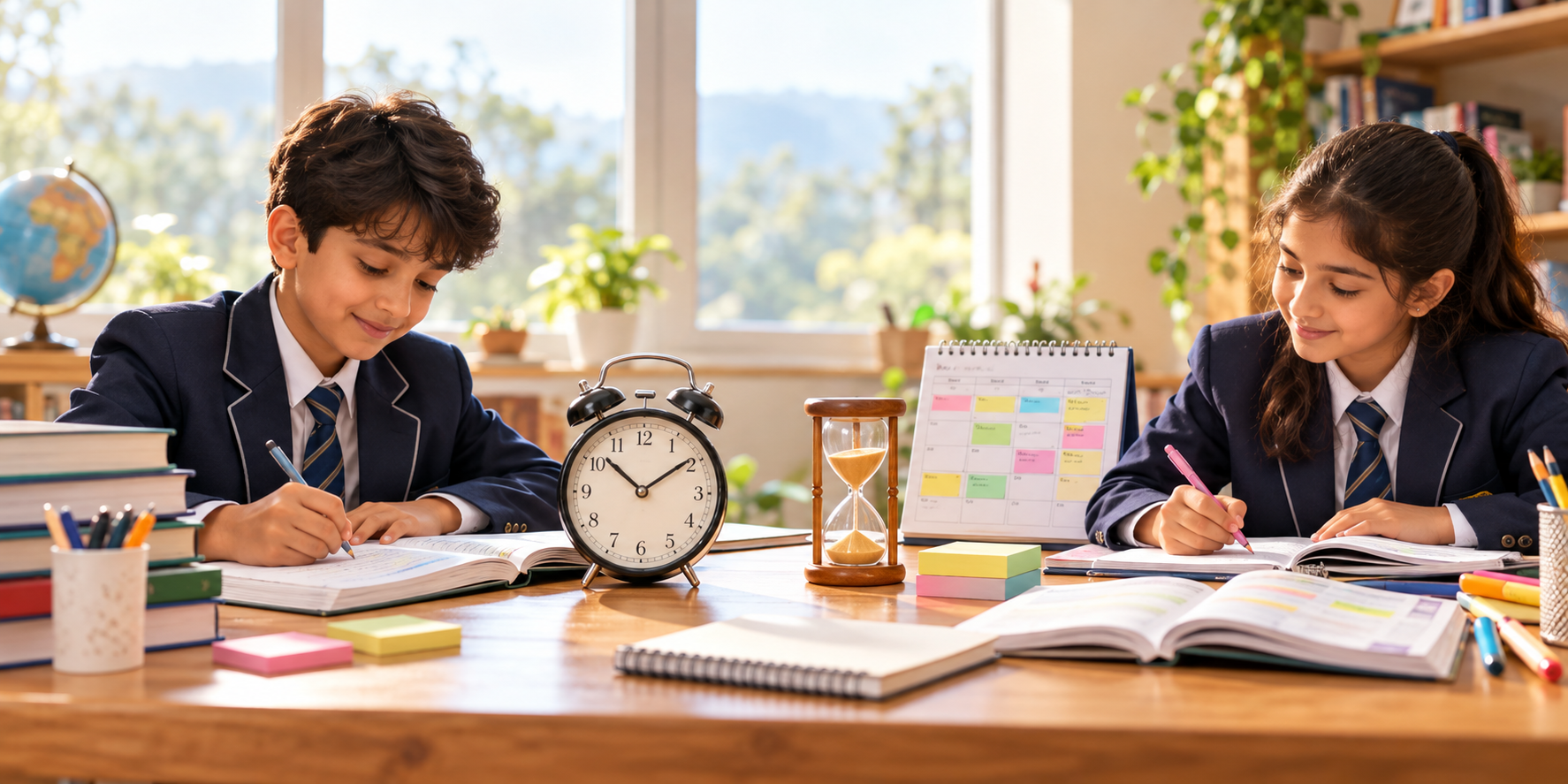 Residential school independence through time management and discipline
