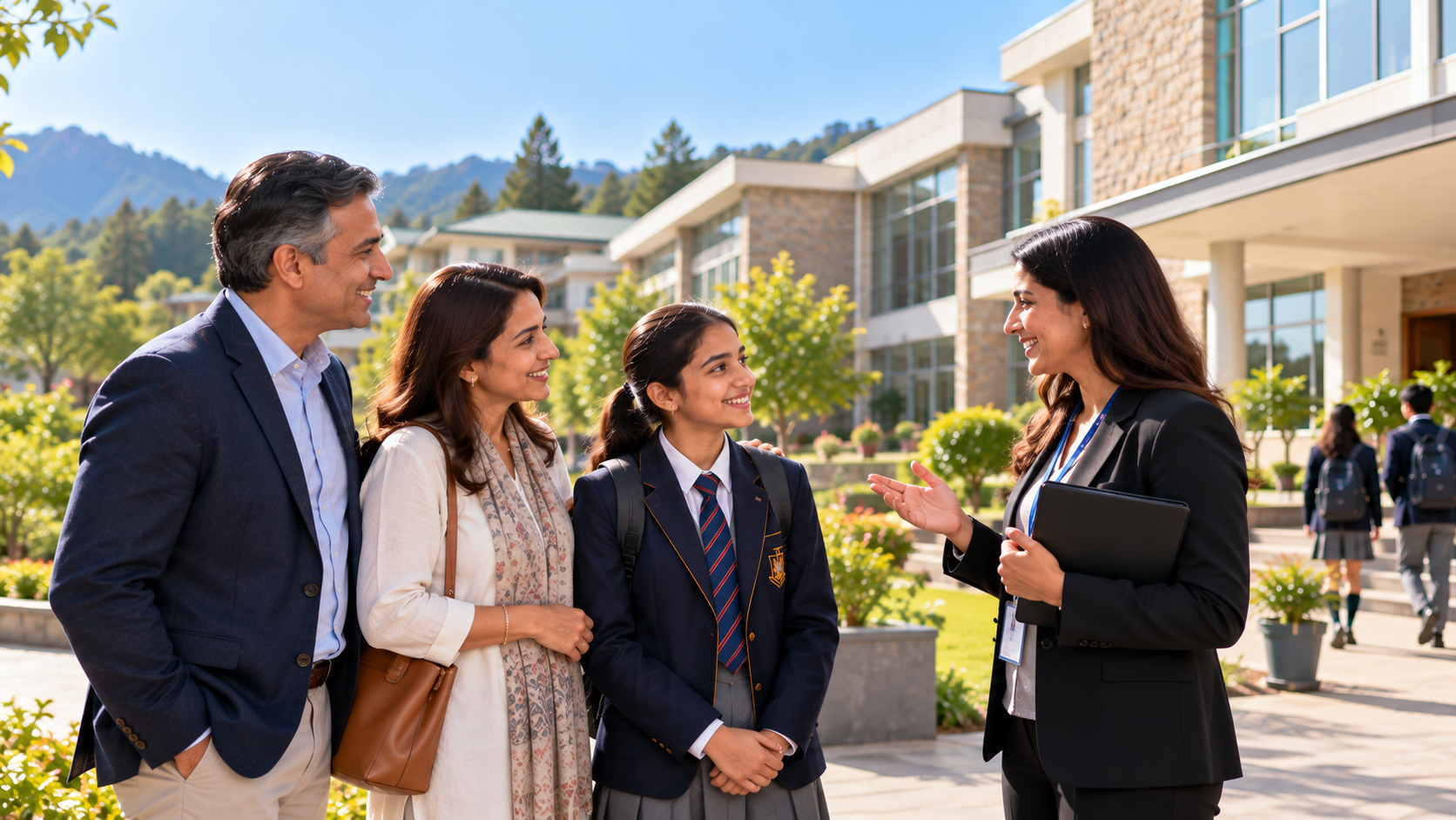 Ecole Globale and NRI families