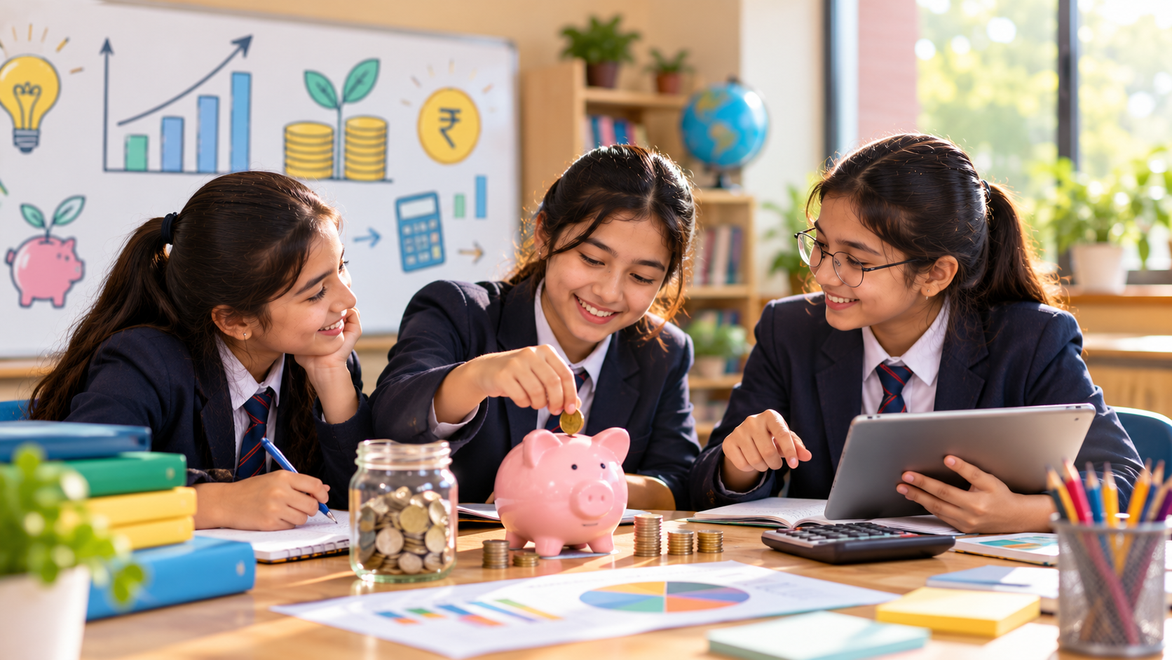 What is financial literacy in schools and how students learn money management