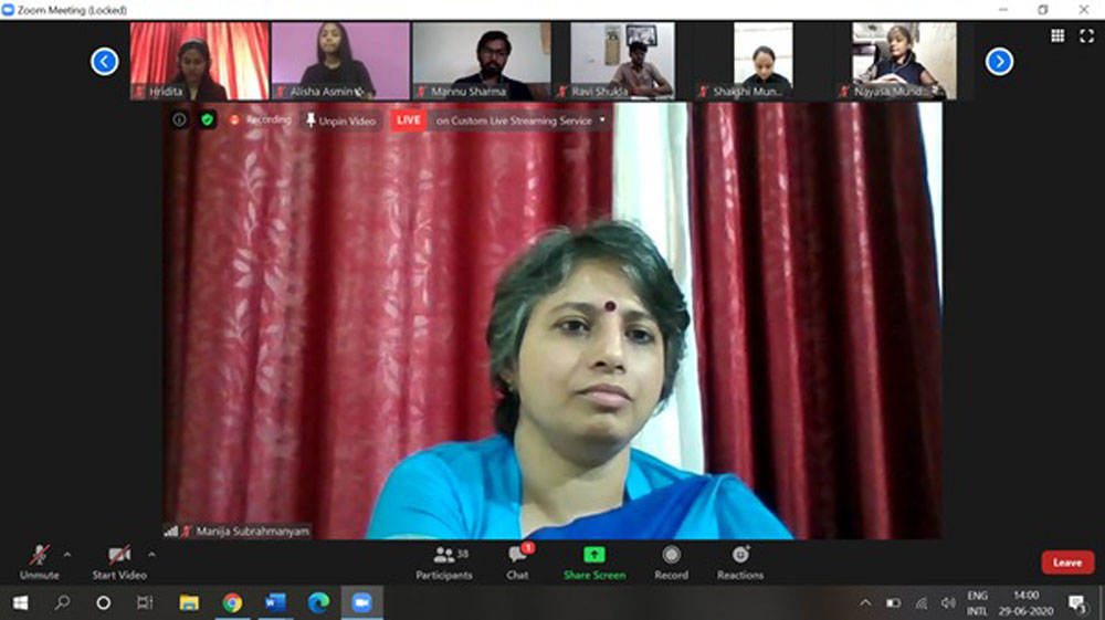 Webinar 'Redefining Priorities in Time of Covid 19'