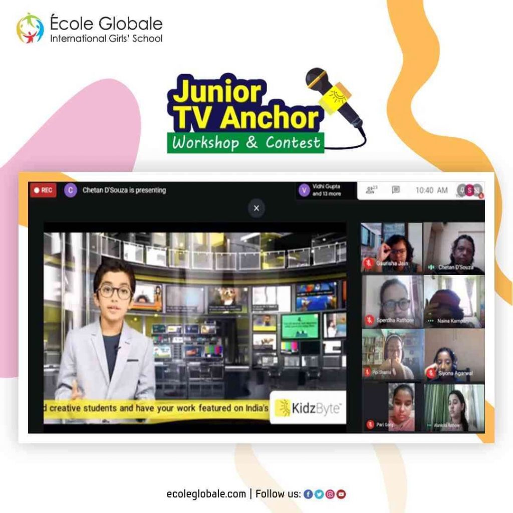 Junior TV Anchor Workshop