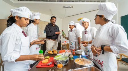 A surprise treat by Culinary Club