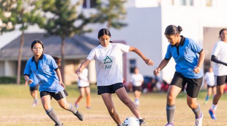 Friendly Football Match
