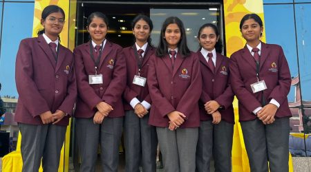 Ecoliers participate in Q Biz Competition