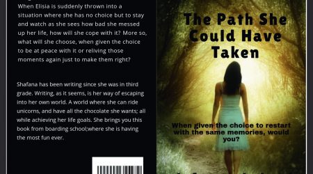 Shafana Sarah Ahmed of Class XI Publishes Her Second Book