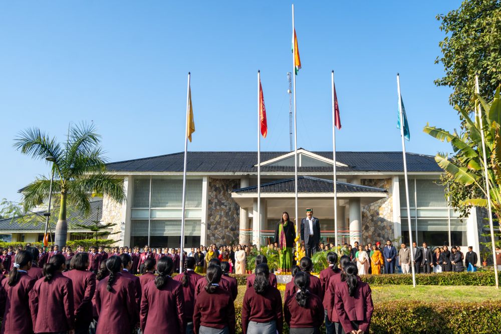 national festival celebrations at Ecole Globale 