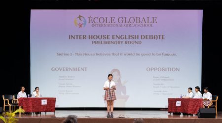 Inter House English Debate