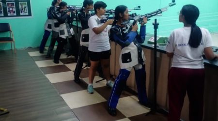 The Inter House Shooting competition