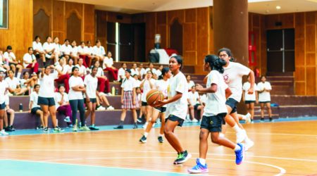The Inter House Basketball Tournament