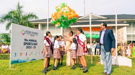 Ecole Celebrates the 77 th Independence Day