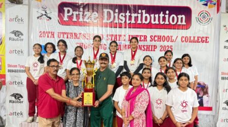 20th Uttarakhand State Inter School / College Shooting Championship 2025