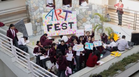 A Colourful Day at School