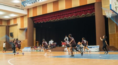 Staff Vs Students Basketball Match