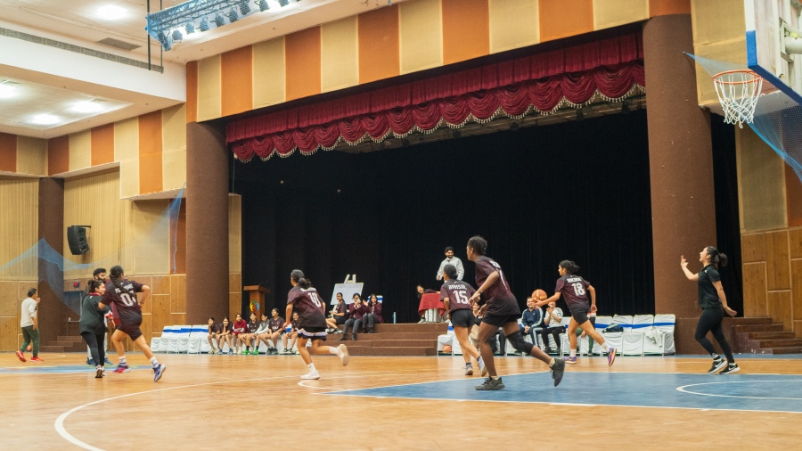 Staff Vs Students Basketball Match