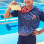 Yashasvi Choudhary Wins 4 Gold Medals at 8th National Fins Swimming Championship