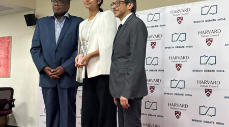 Evanya Kalia Excels at Speech Debate India × Harvard Debate Council Program